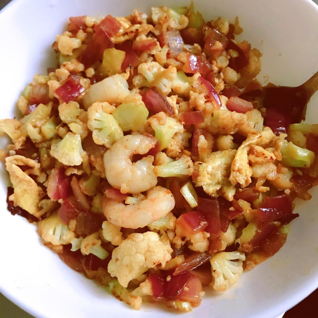 花椰菜版蛋炒饭