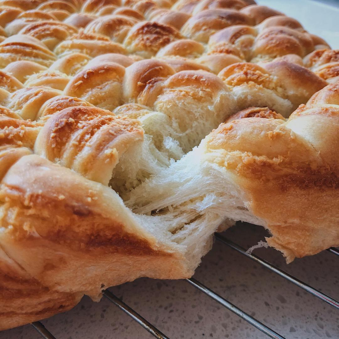 纯奶手撕吐司的做法 步骤1