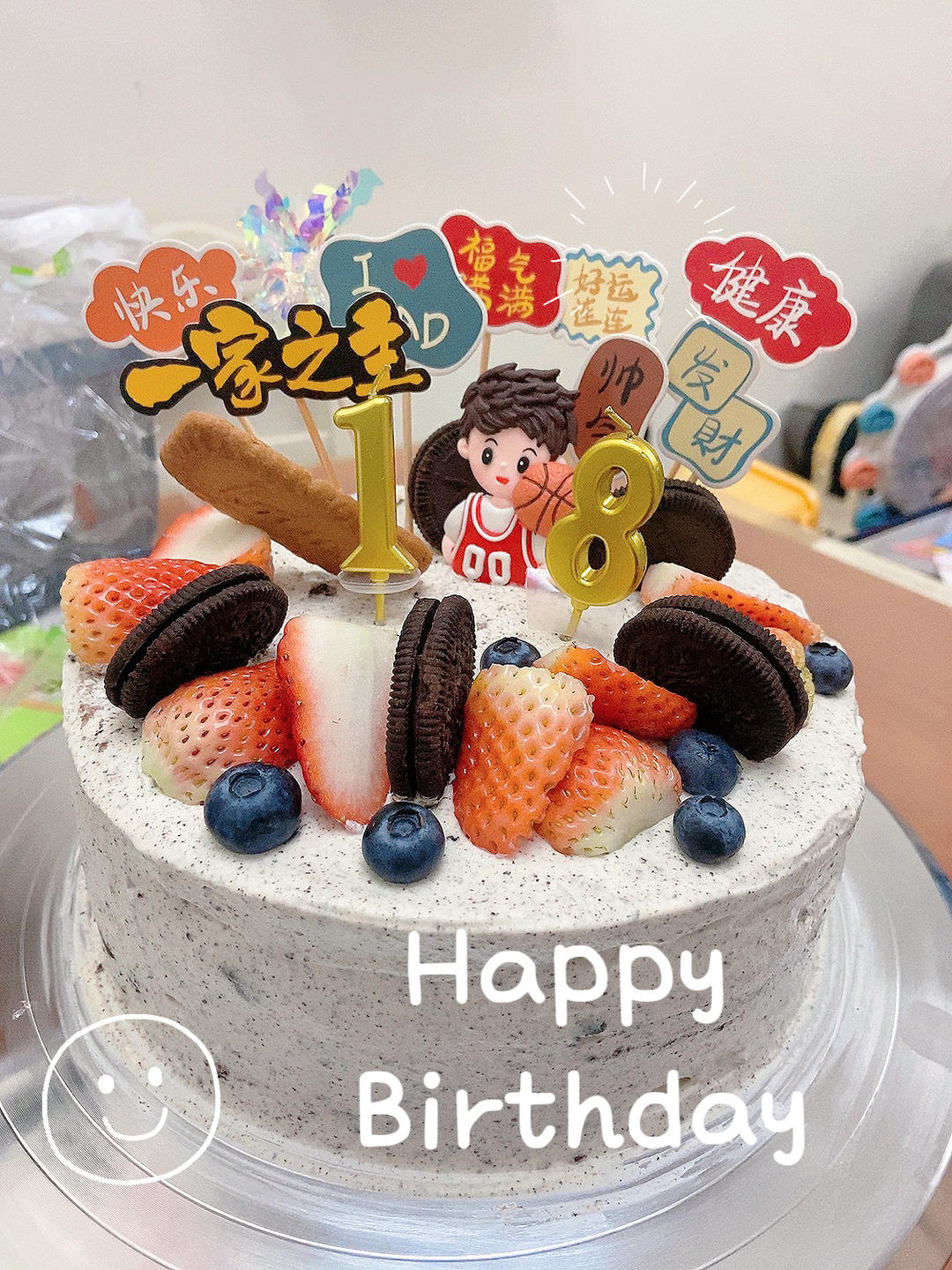 私房烘焙｜奥利奥淋面生日蛋糕