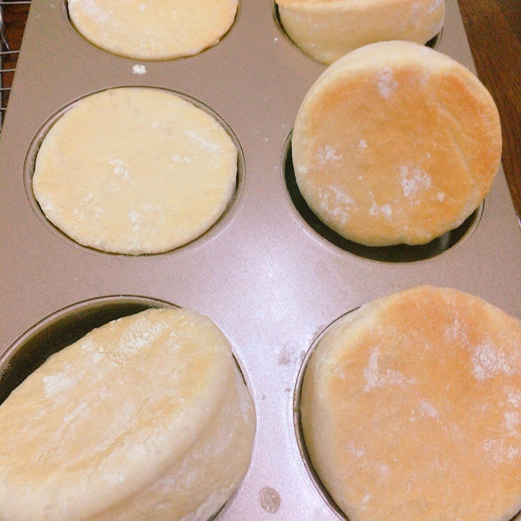 猪柳蛋麦满分 —英式玛芬胚English muffin