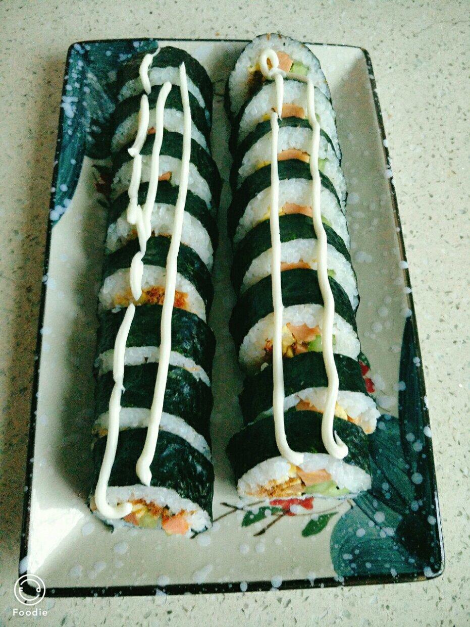 简单寿司/鸡蛋寿司/反转寿司/花样寿司/紫菜包饭