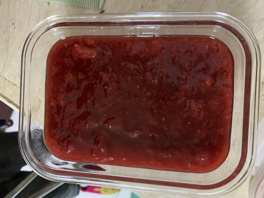 自制无添加草莓酱