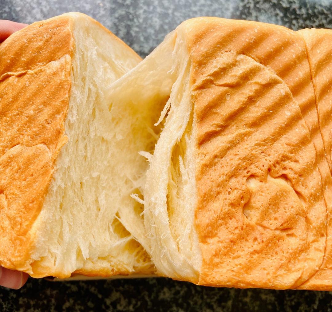 纯奶手撕吐司的做法 步骤1