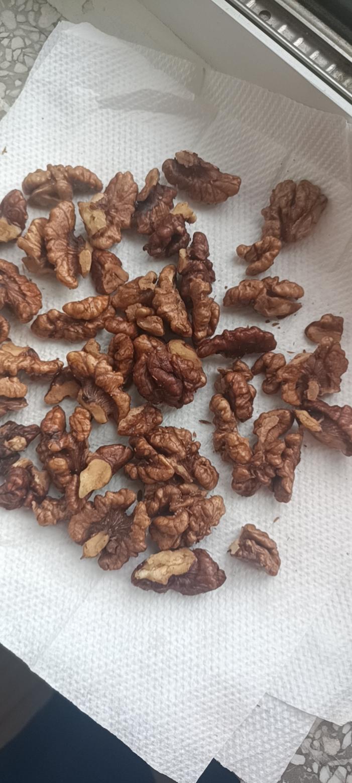 微波炉版椒盐核桃仁 无油 营养 健康