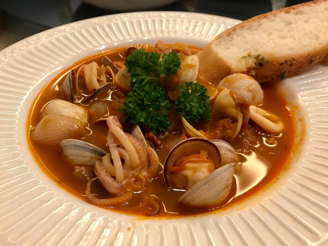 意式海鲜浓汤