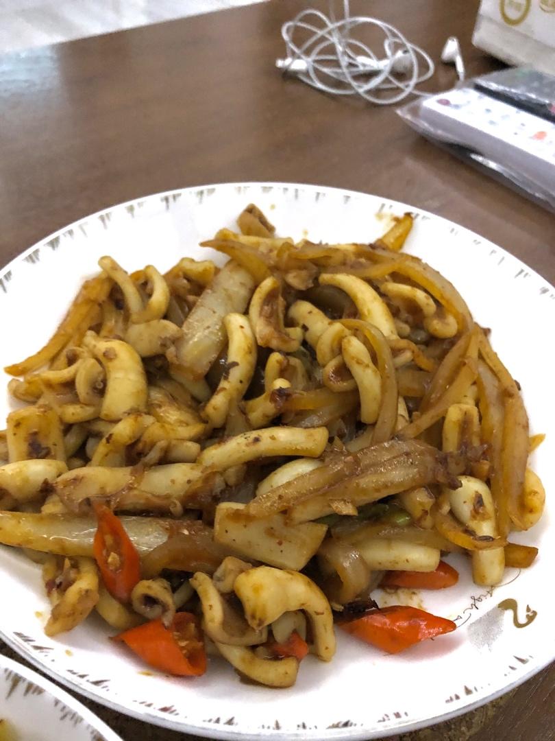 爆炒鱿鱼