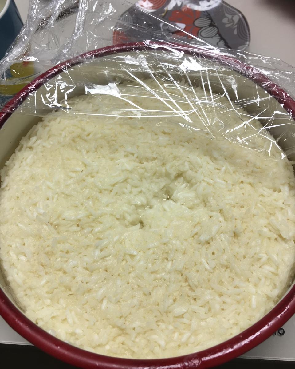 自制酒酿-圆糯米