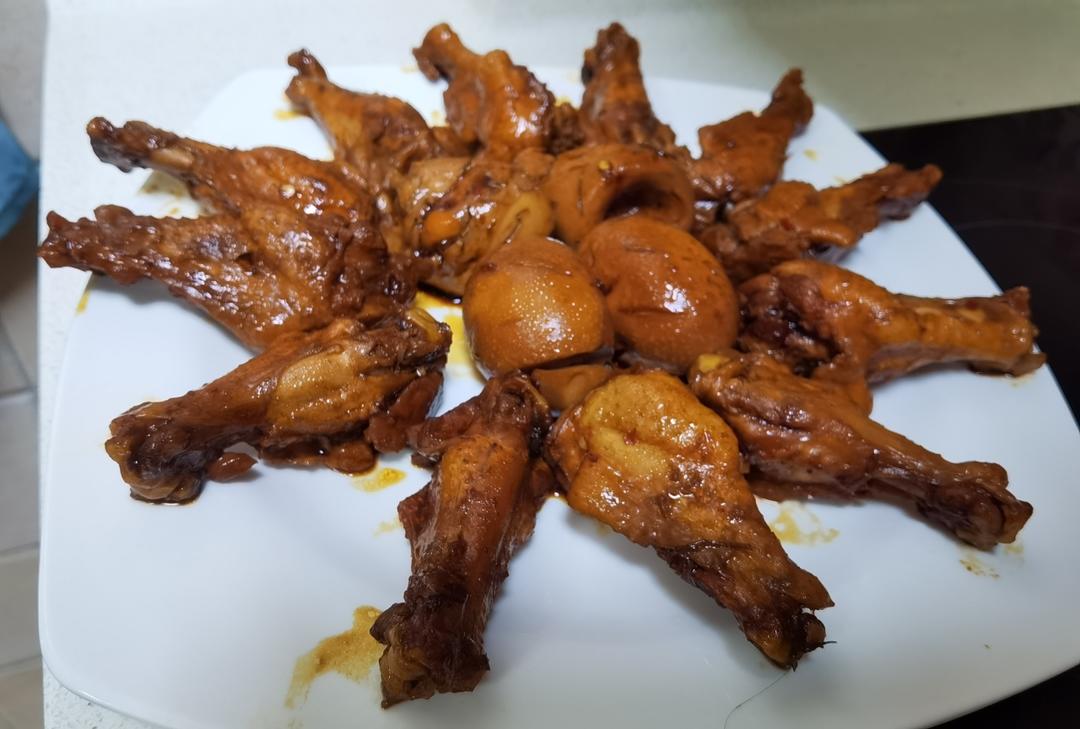 爆好吃的卤鸡腿 卤蛋❗电饭煲 炒锅都可以做~