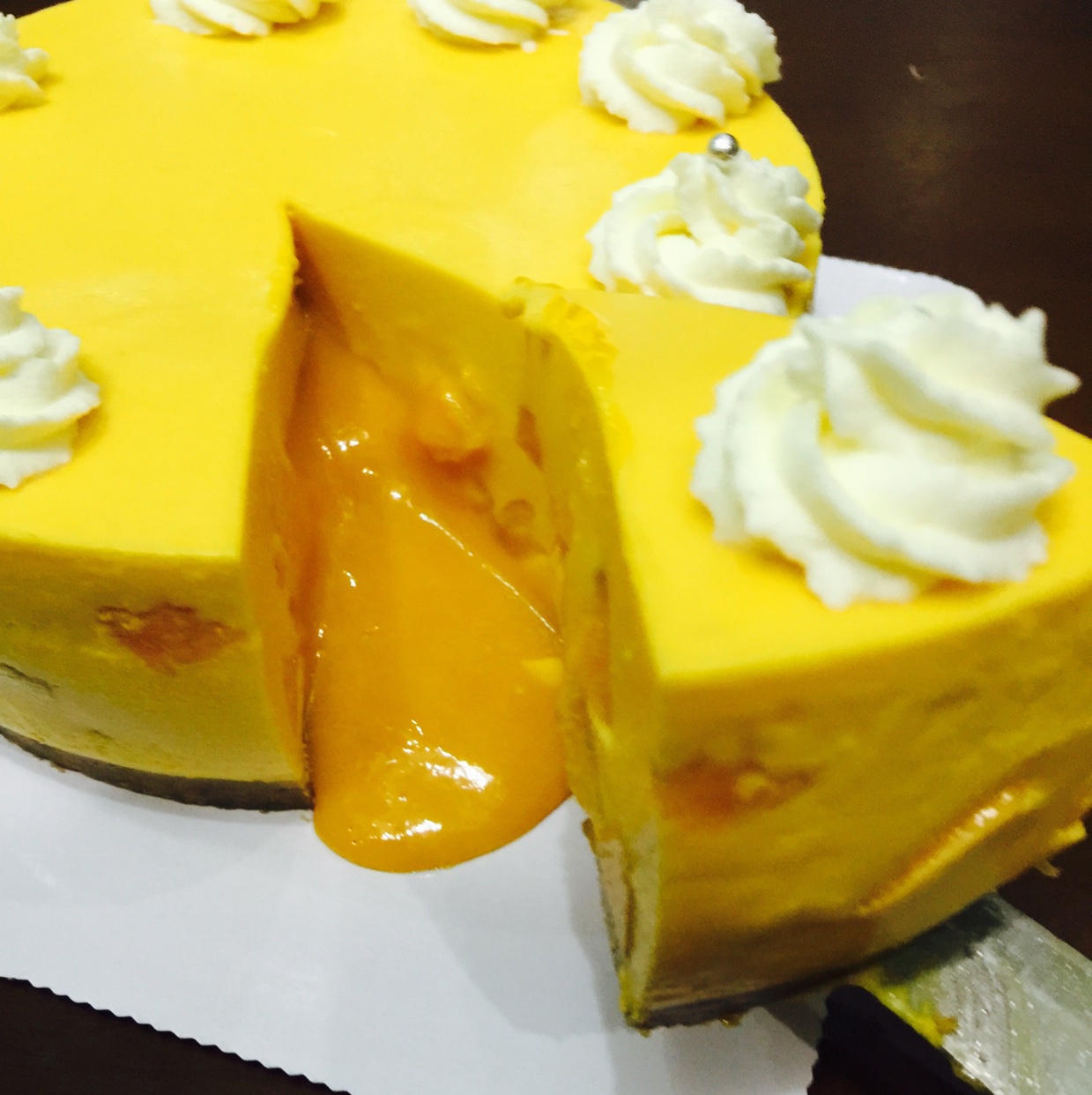 《Tinrry下午茶》教你做芒果流心慕斯（6寸配方）