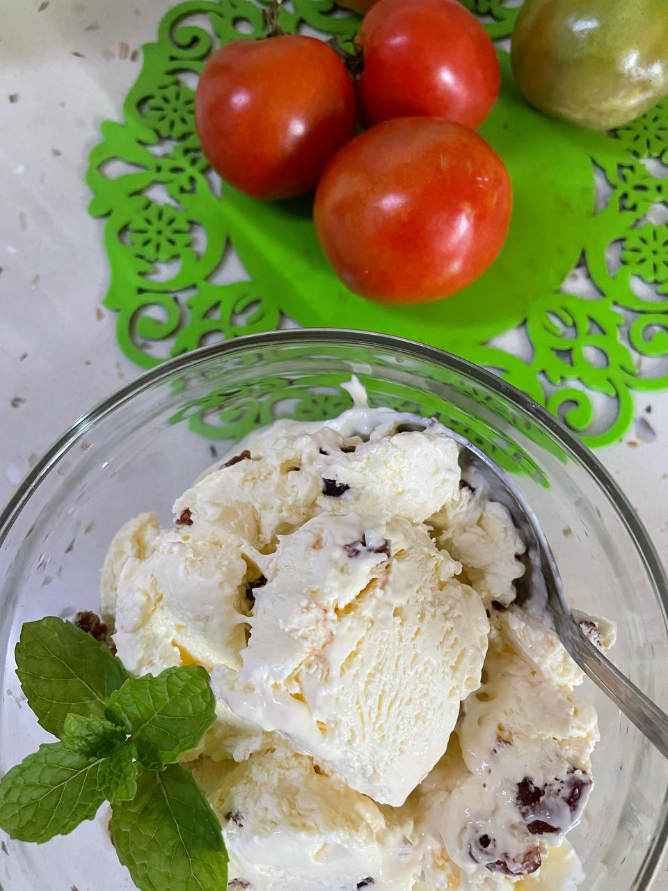 新手自制冰淇淋，一次成功