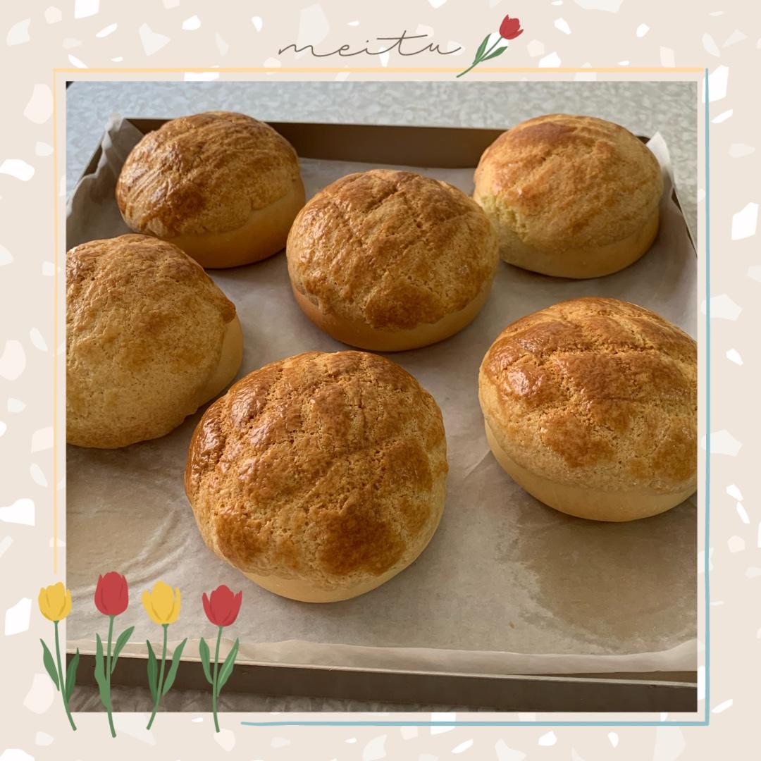 好吃到极致经典脆皮菠萝包