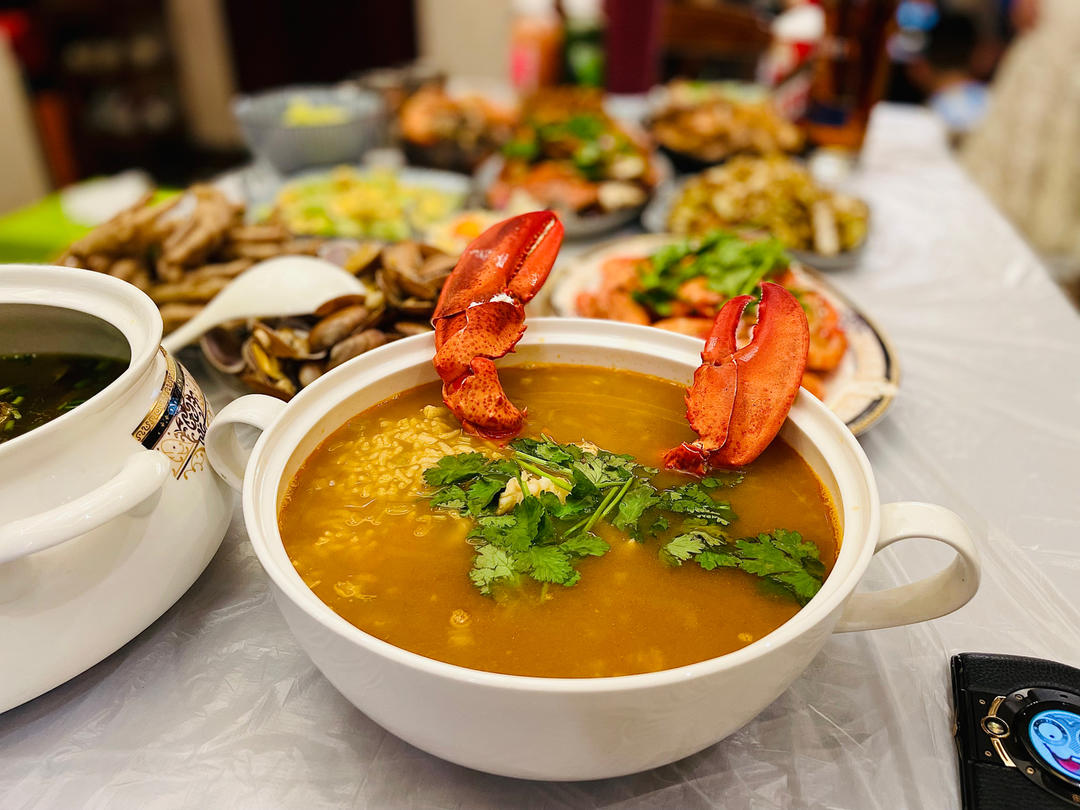 龙虾泡饭