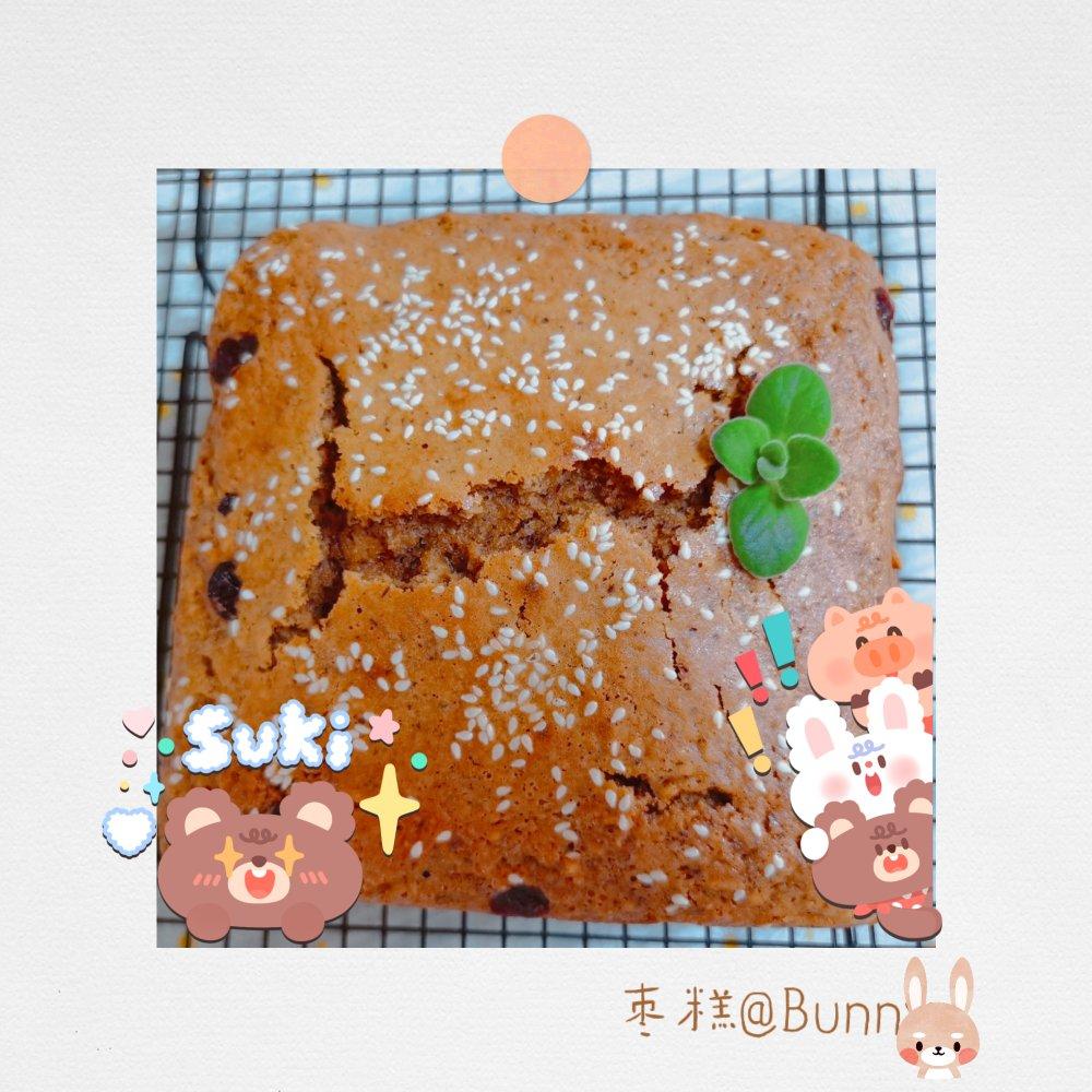 松软可口的枣糕