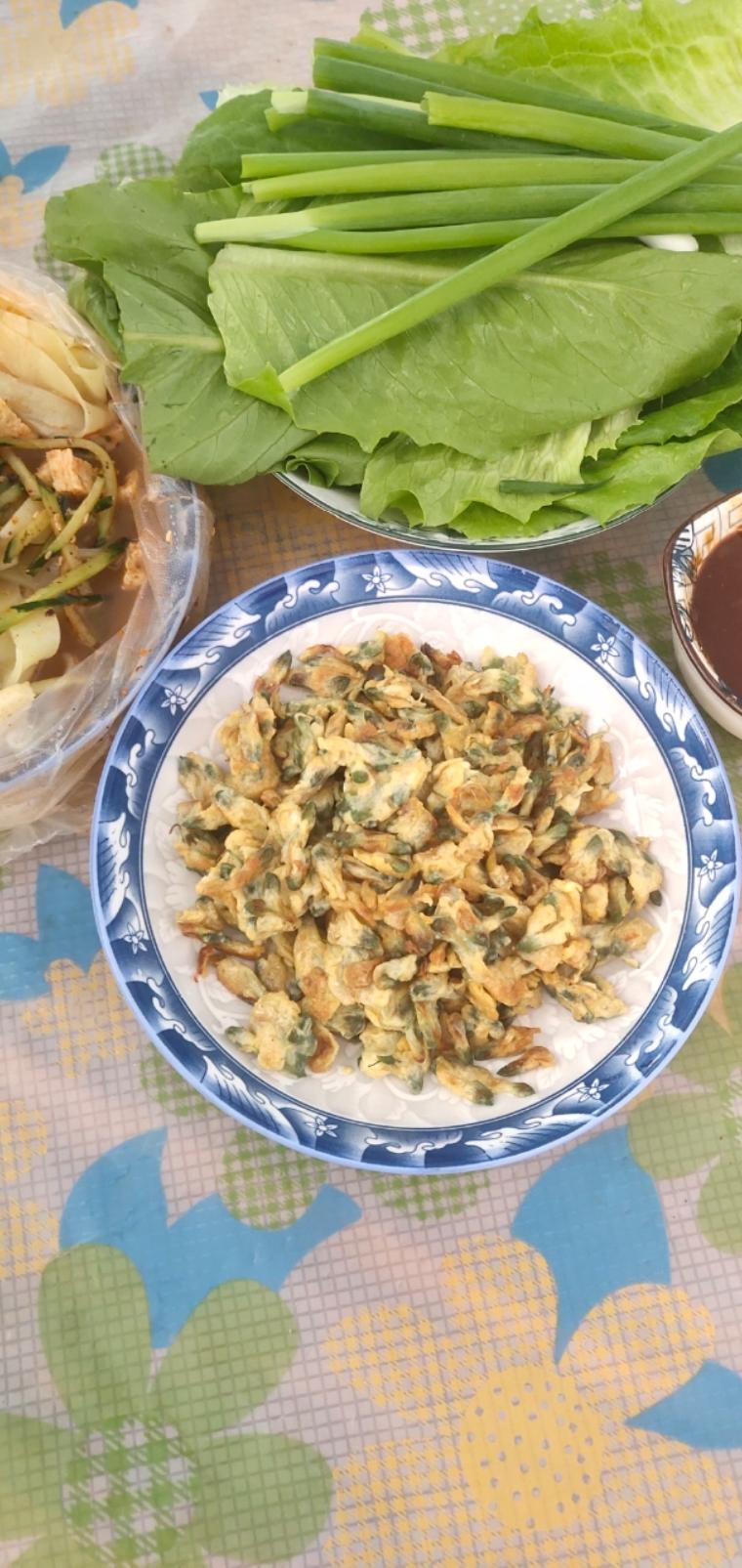 春日限定槐花炒鸡蛋