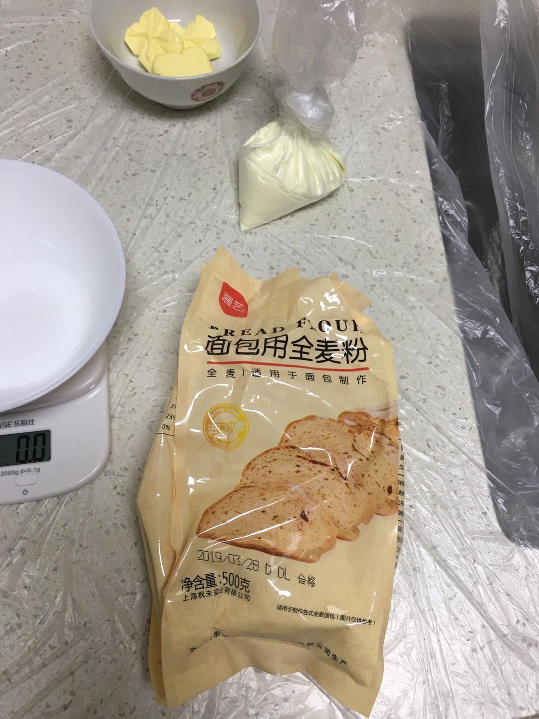 纯奶手撕吐司的做法 步骤1