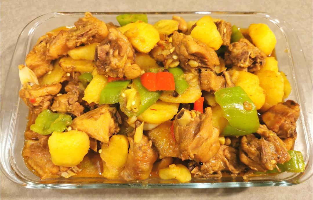 【老饭骨】新疆大盘鸡