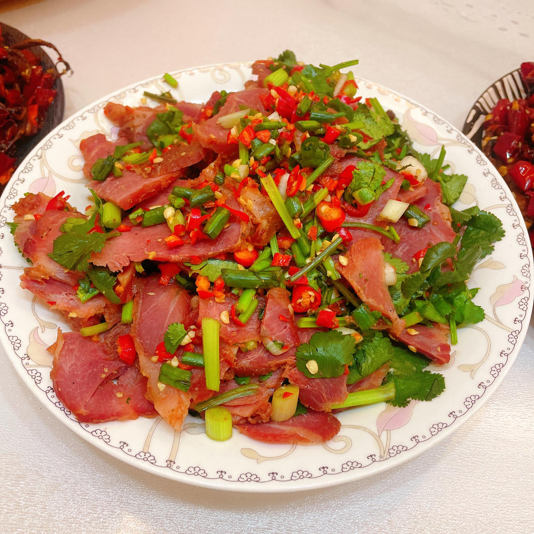 盐边牛肉