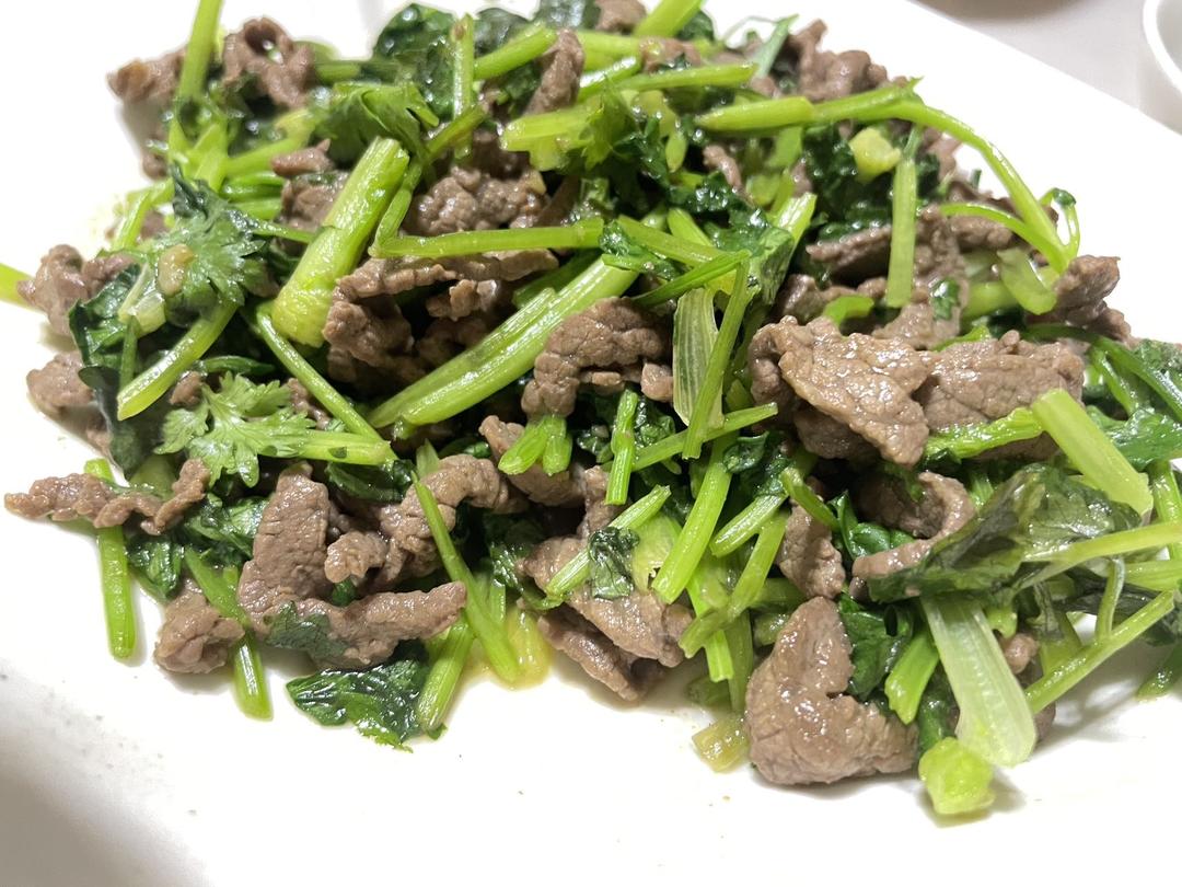 香菜牛肉
