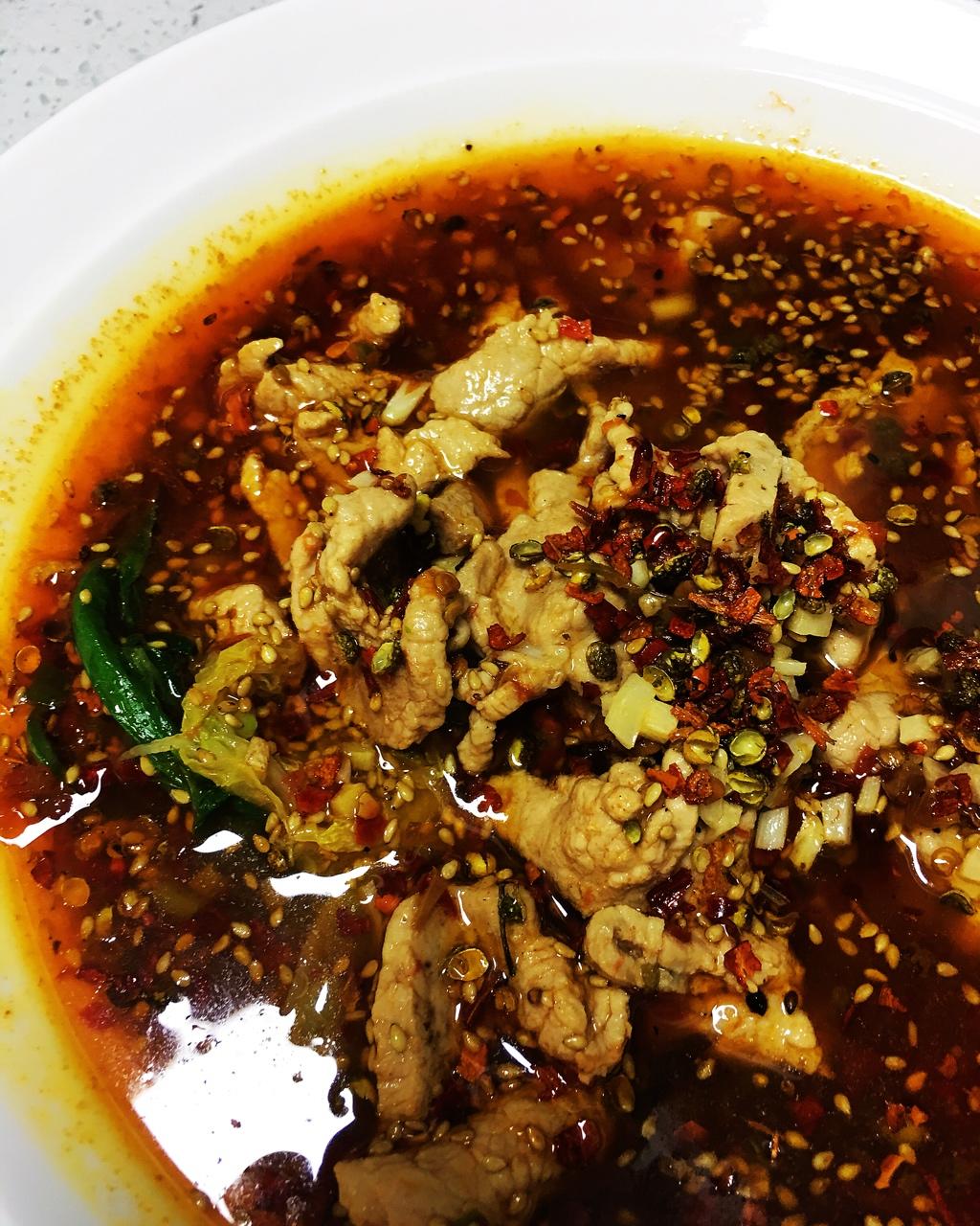 堂妈小厨——水煮肉片