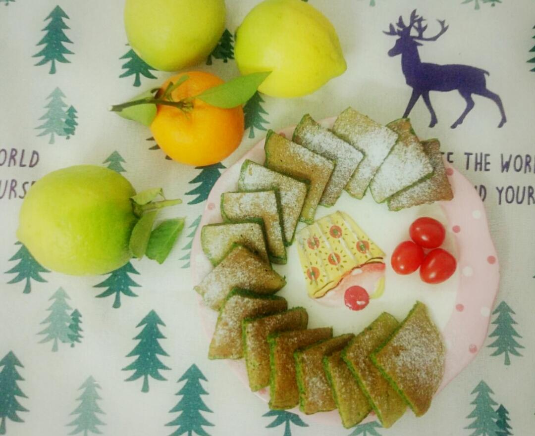 艾草戚风－－－春天的味道