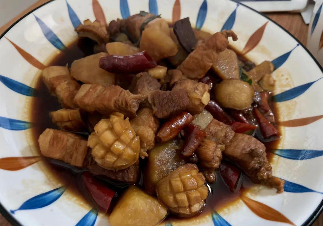 鲍鱼红烧鸡块|下饭利器❗️❗️超美味