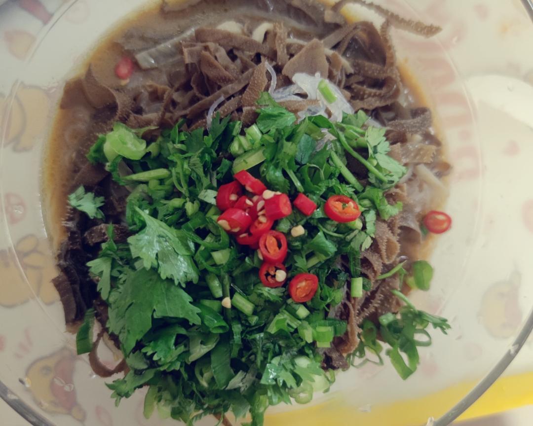 吃了还想吃的夜市爆肚粉丝