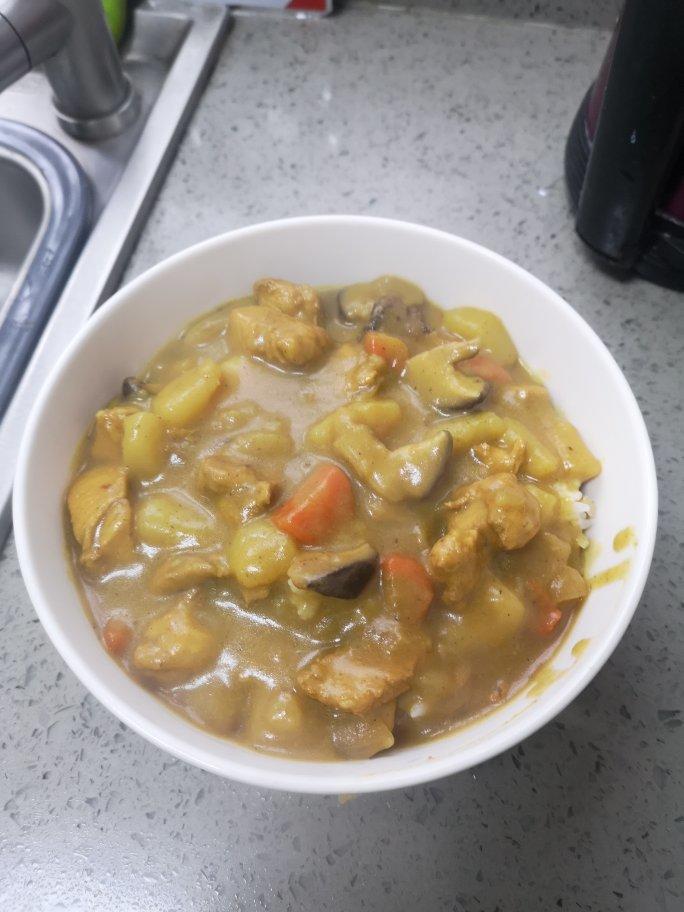 咖喱鸡肉饭