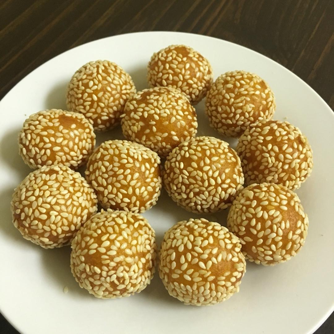 一杯coffee的时光做的地瓜小麻团