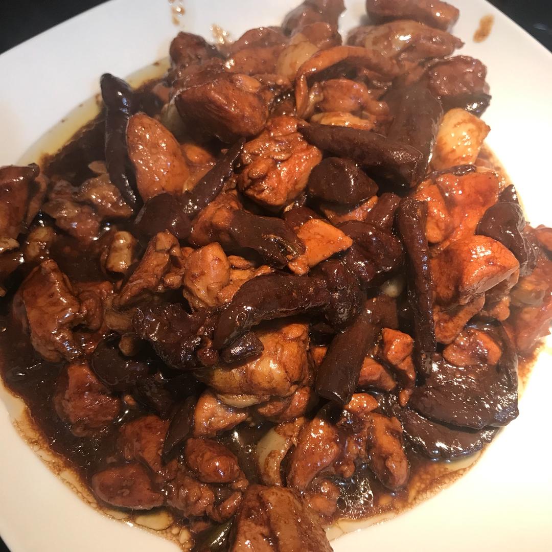 超简单妈妈菜东北小鸡炖蘑菇