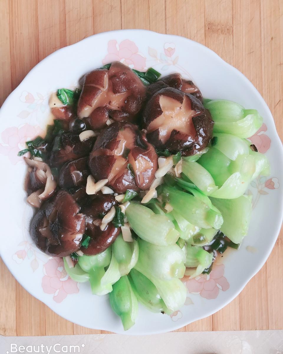 蚝油香菇小油菜