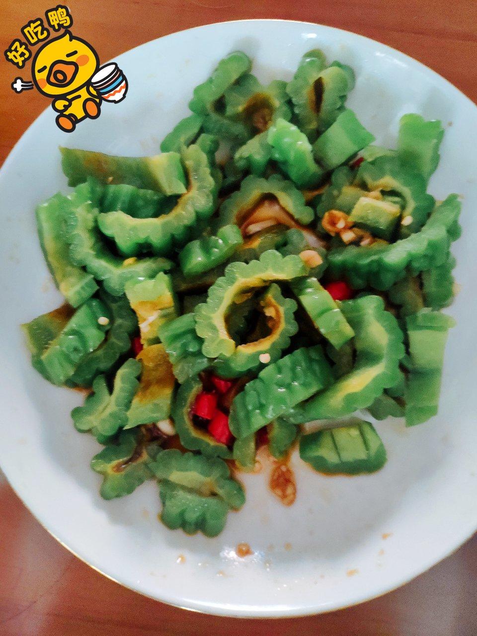 凉拌苦瓜（减脂肪，脆爽可口）