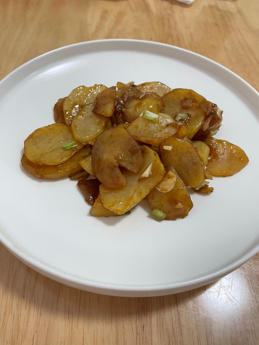 红烧土豆片