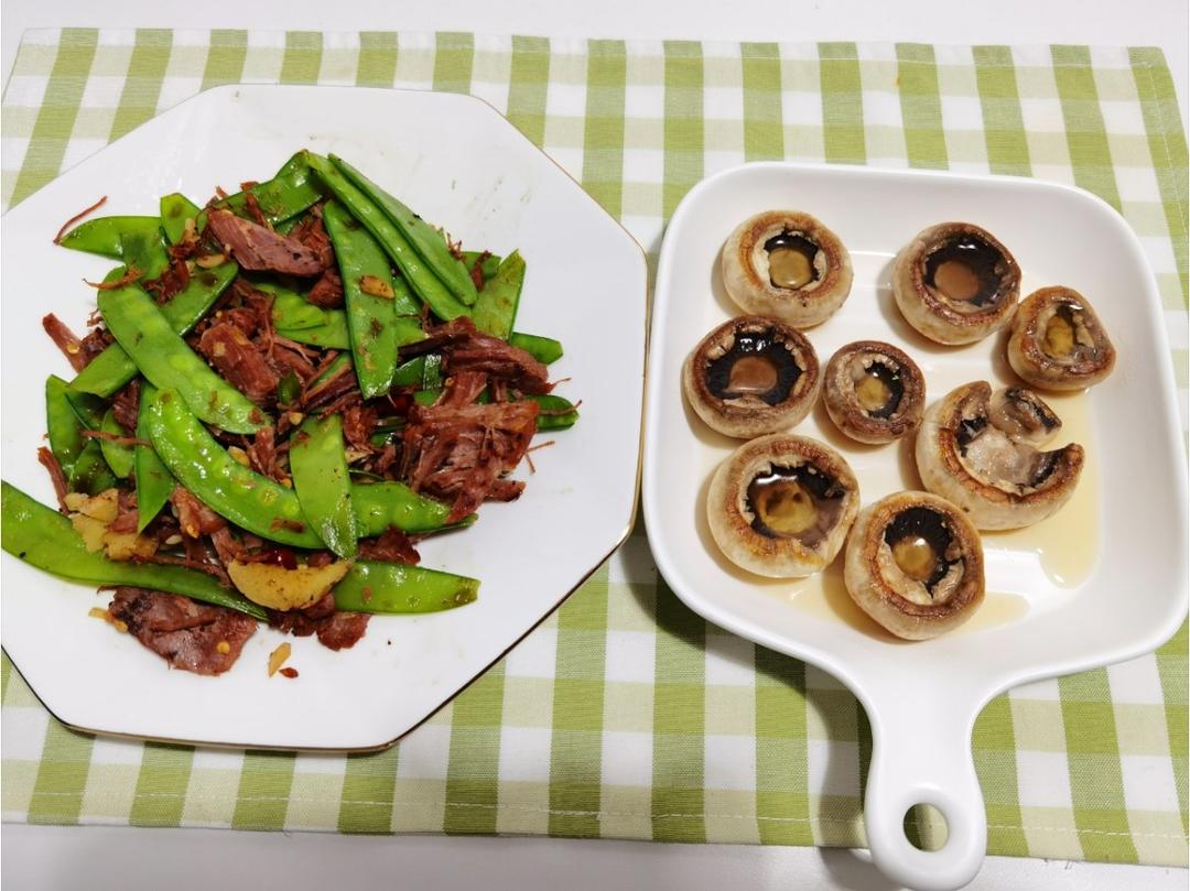 保留最原始鲜味儿的煎口蘑