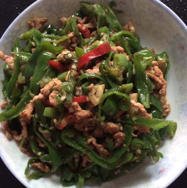 青椒肉丝