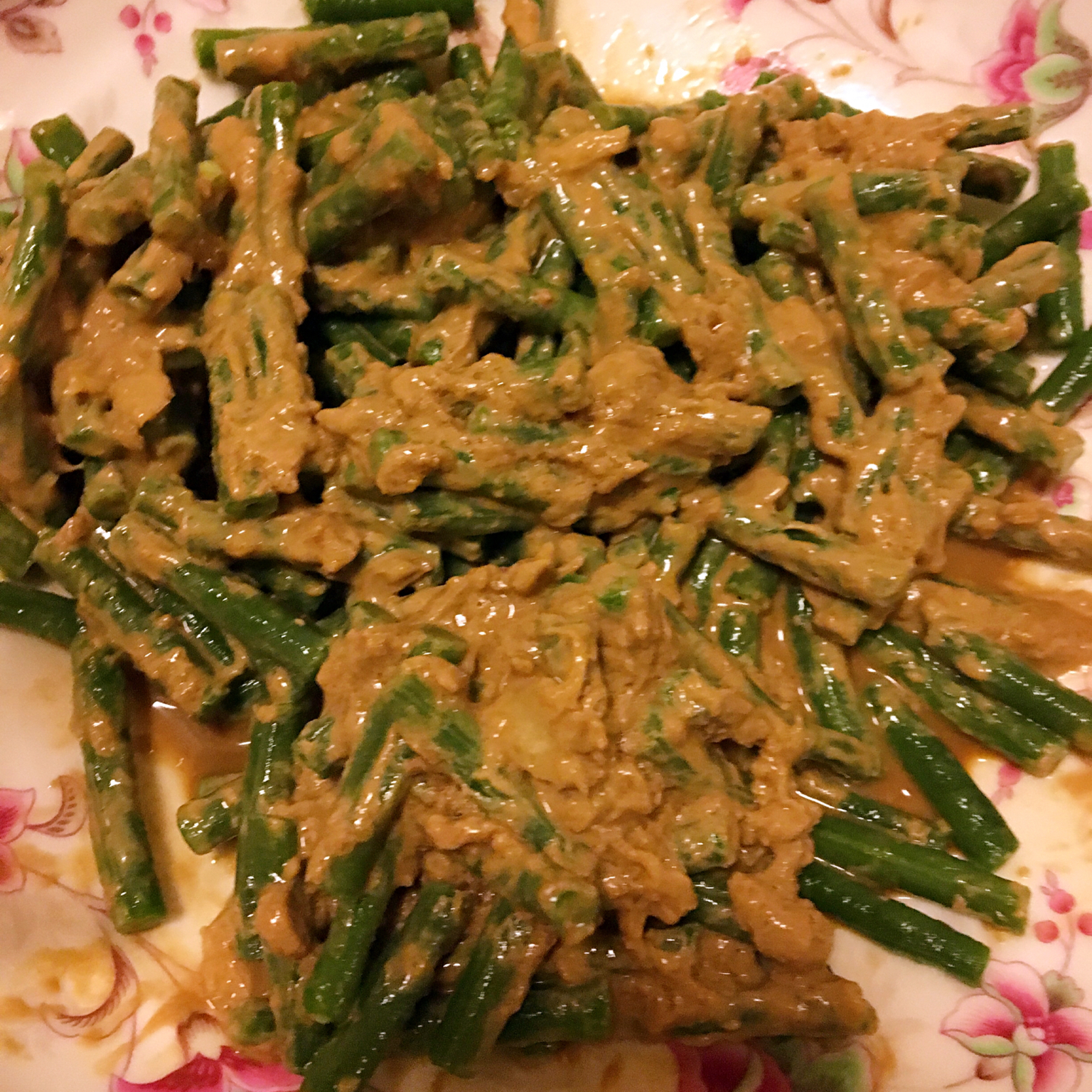 麻酱豇豆