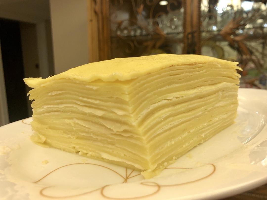 榴莲千层（超软糯蛋皮配方٩( ᐛ )و