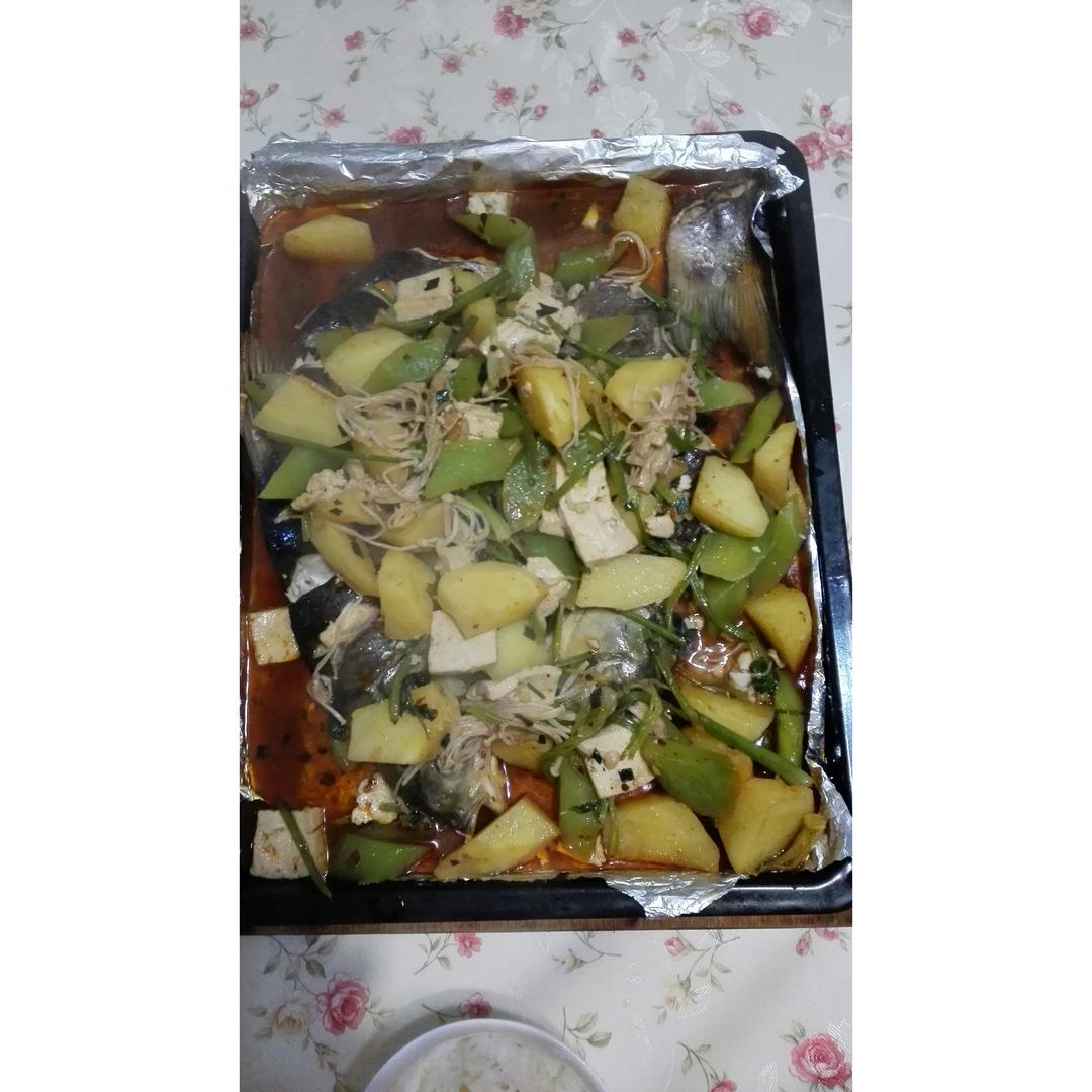 香辣烤鱼-烤箱版