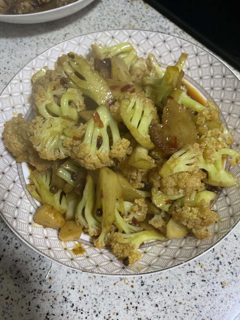 【色香味俱全】五花肉炒花菜