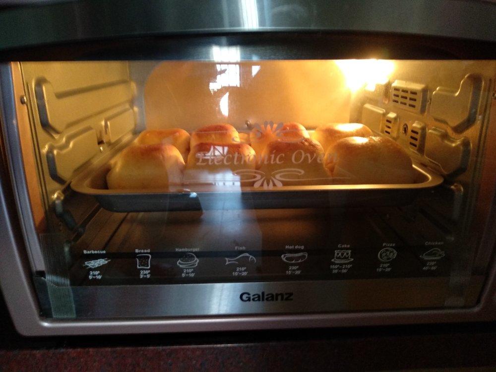 牛奶面包卷 北鼎烤箱食谱