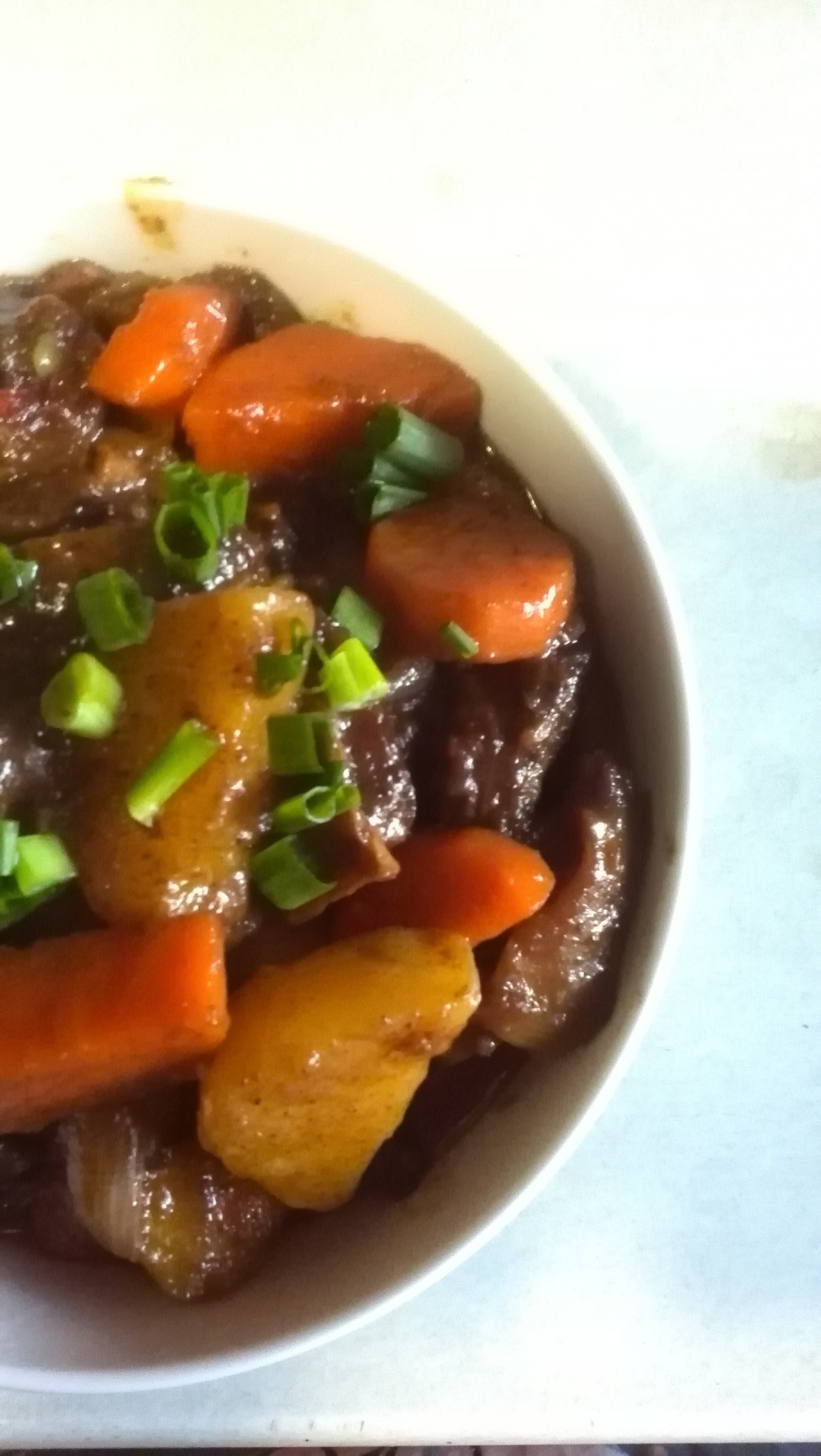 胡萝卜土豆烧牛腩