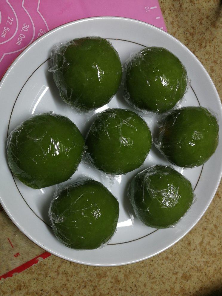 xin守护天使做的香糯可口的青团