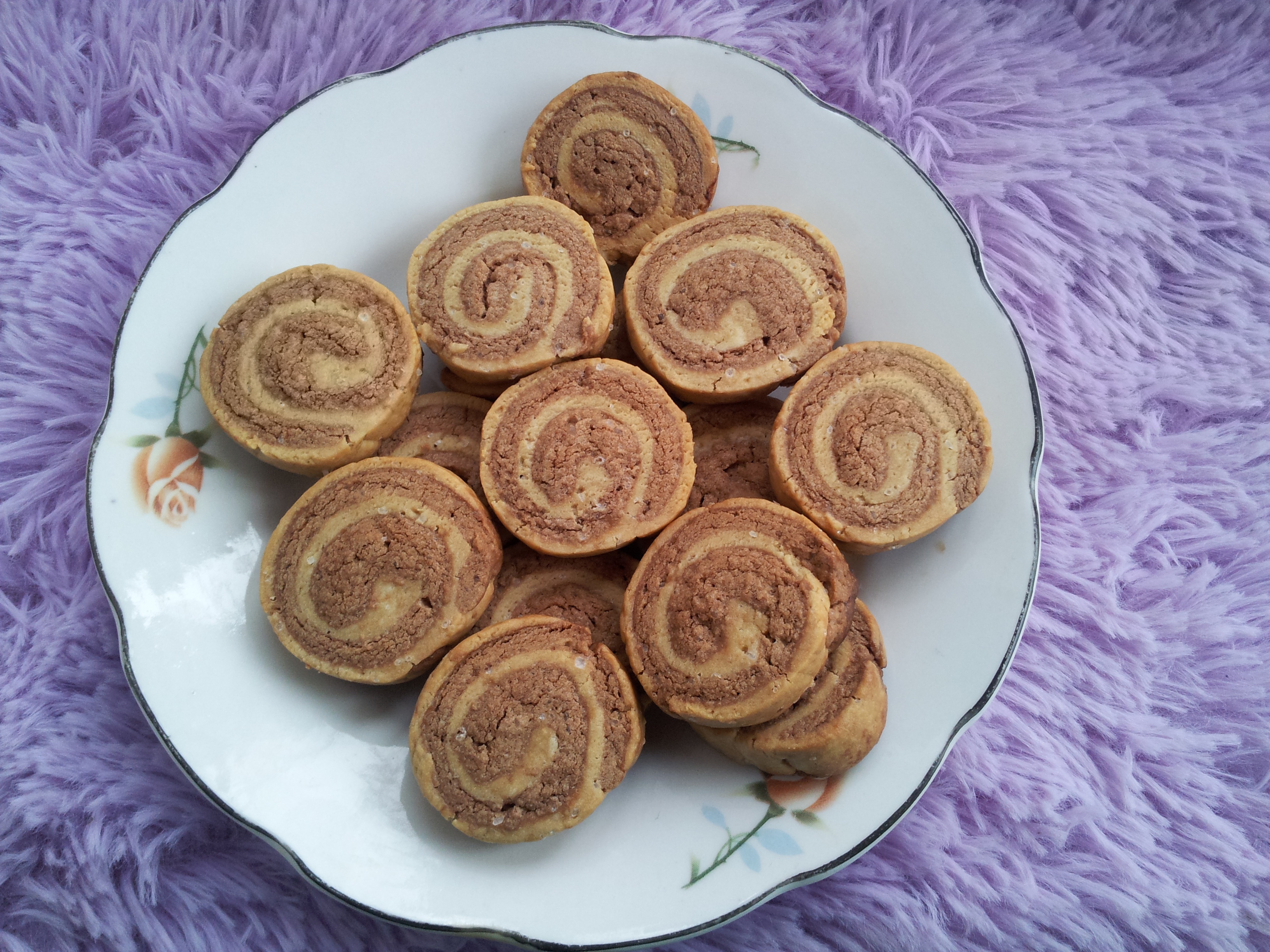 摩卡双色饼干