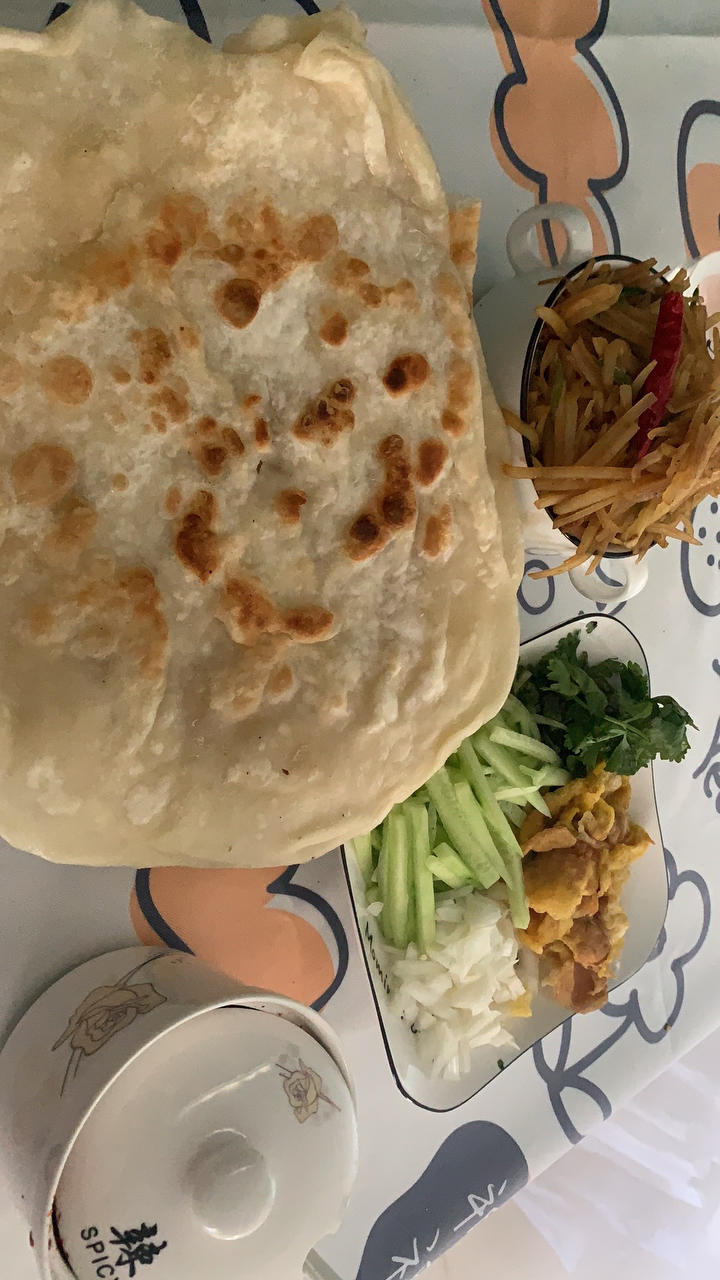 土豆丝卷饼