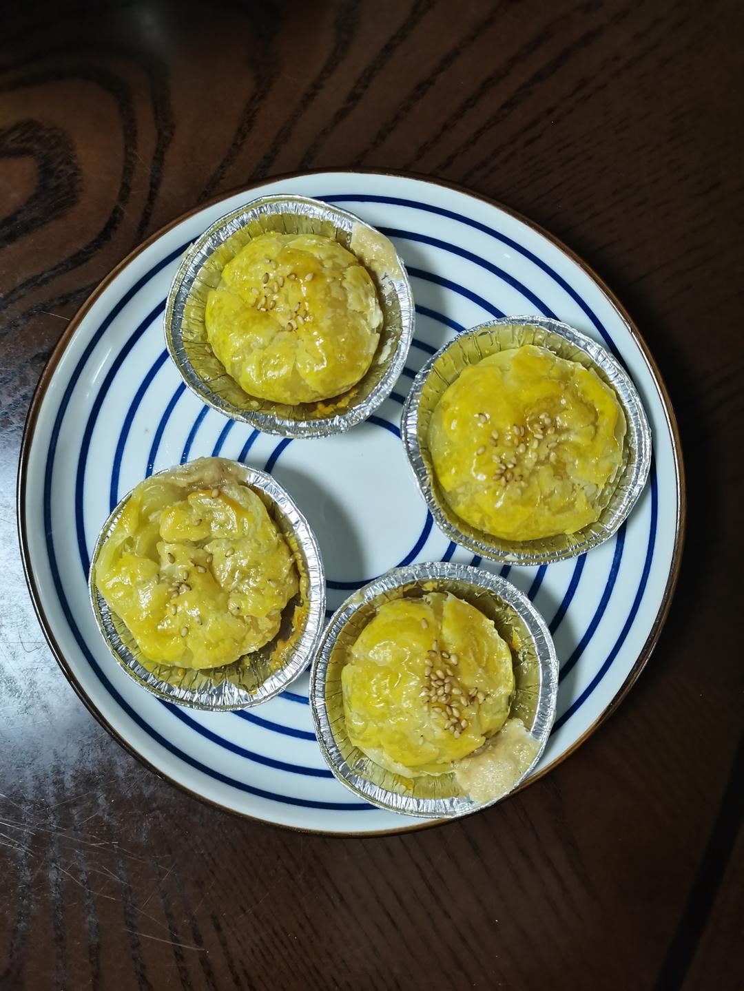 汤圆➕蛋挞皮＝完美汤圆酥