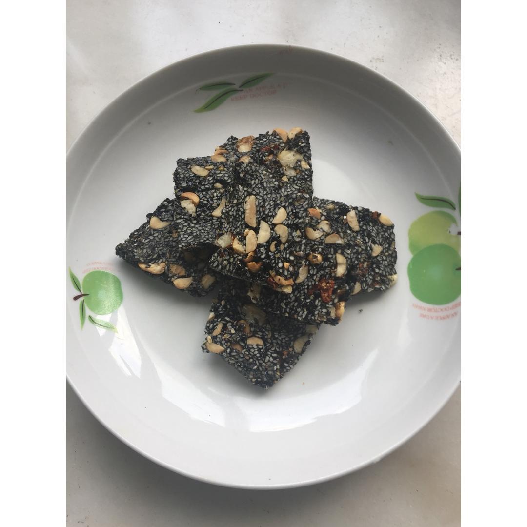减肥零嘴—燕麦芝麻糖