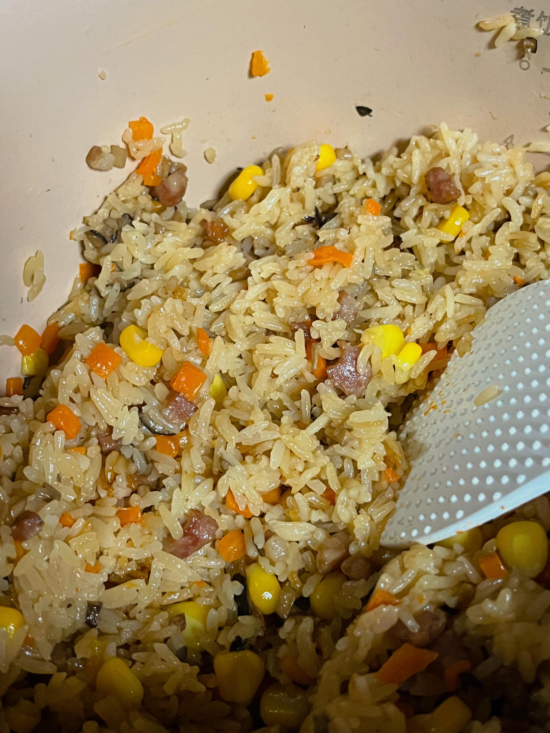 香菇腊肉饭