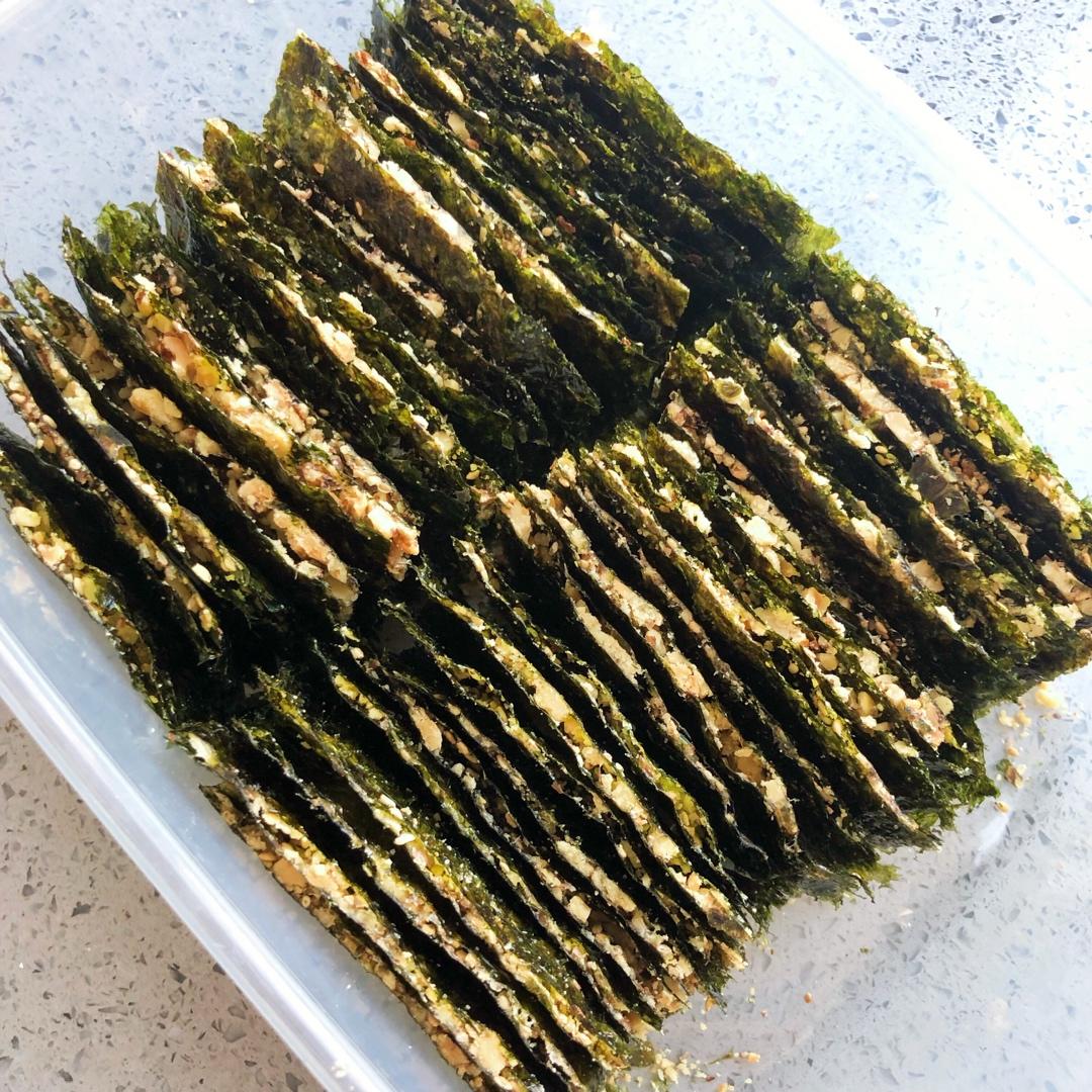 芝麻夹心海苔【操作简单的酱料】
