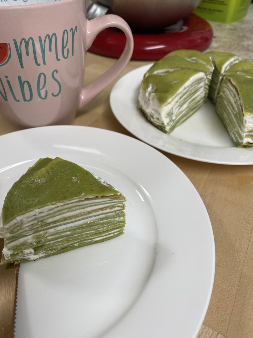 抹茶千层蛋糕