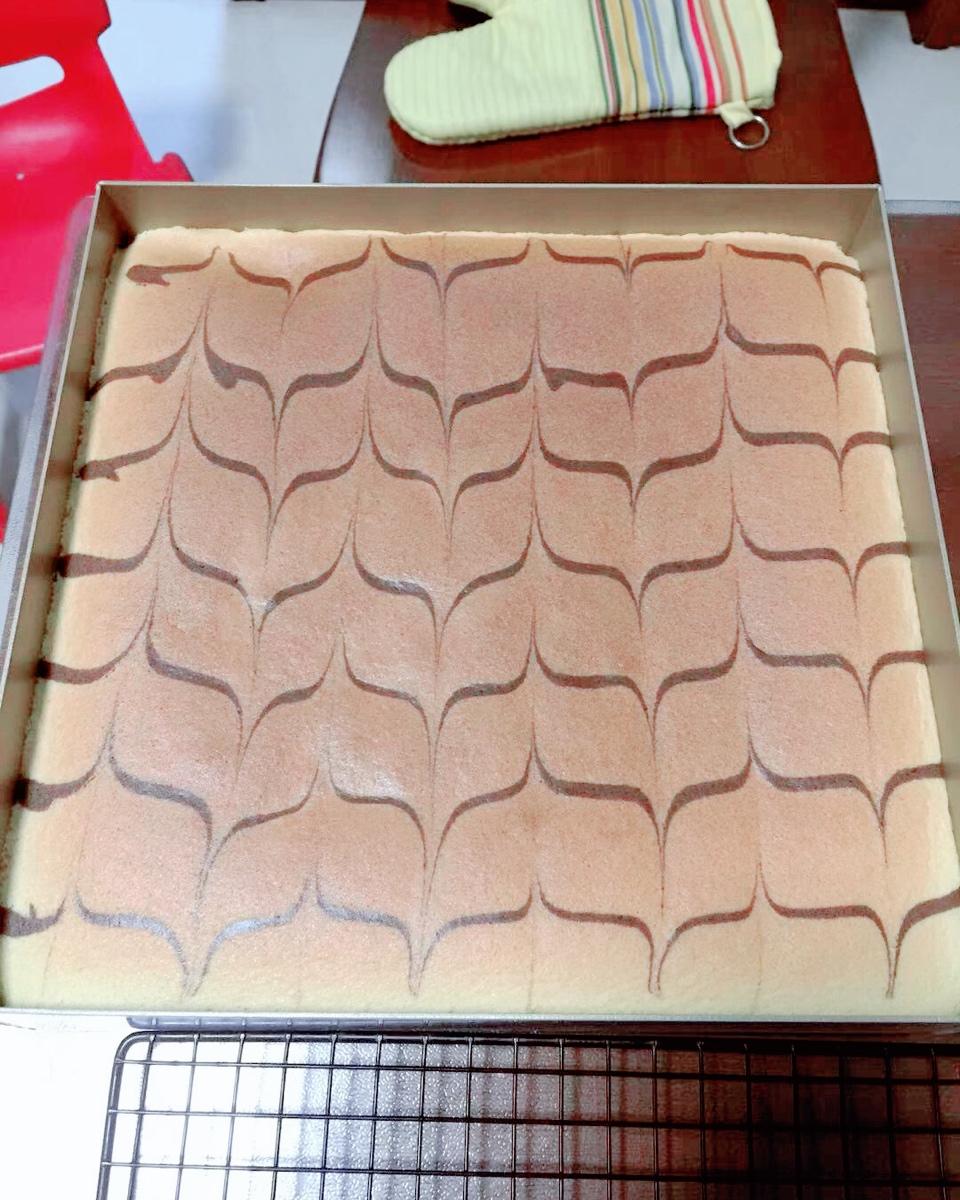 《Tinrry+》戚风蛋糕（6寸配方）（基础、超详细教程）