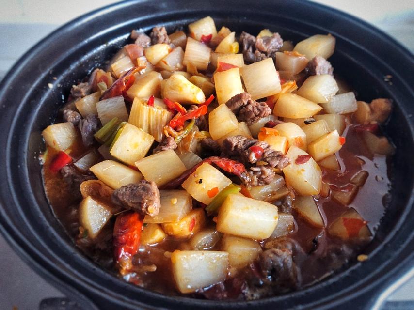 川味红油萝卜炖牛肉